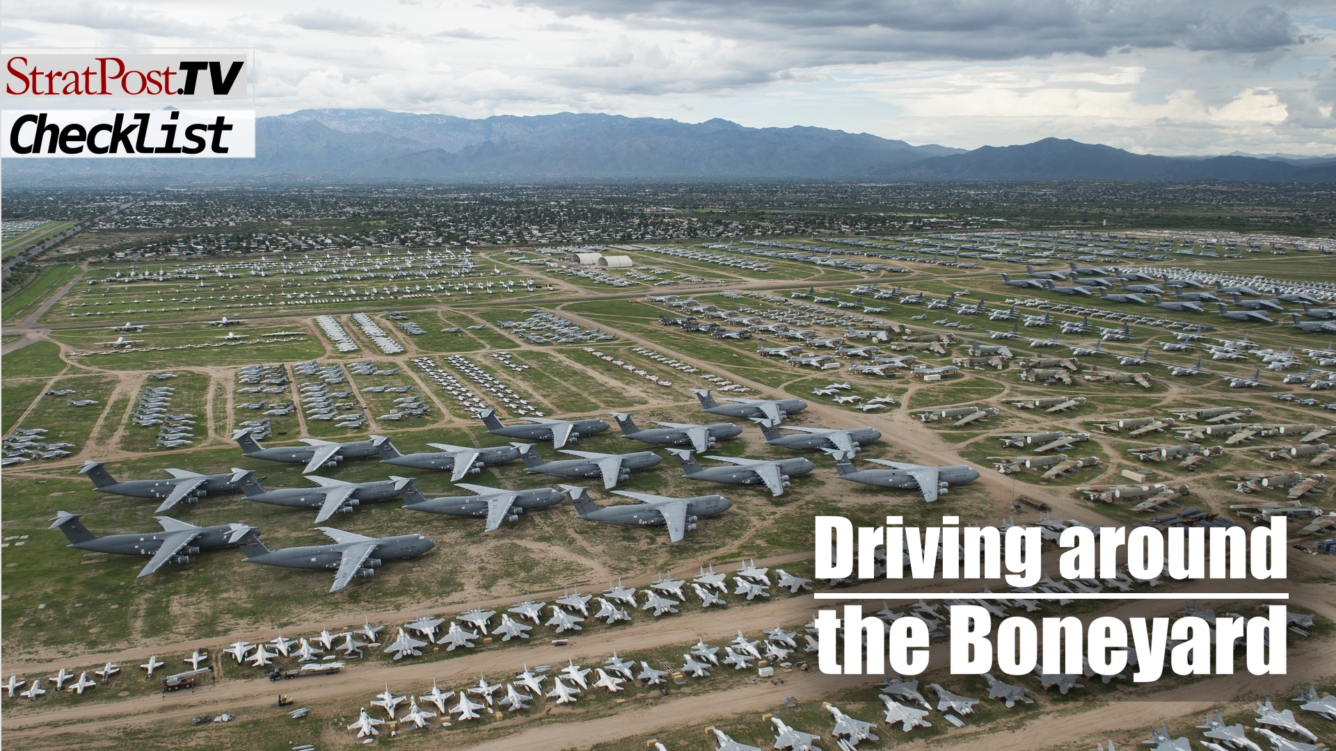 Driving around the Boneyard
