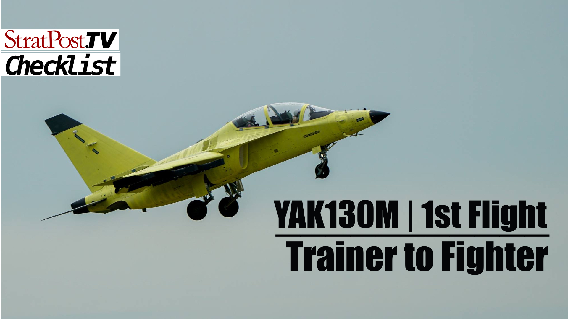 Yak130M 1st Flight Tests Trainer for Combat Role